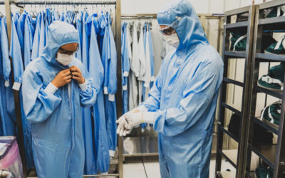 Clean room work in Murata’s production – why, how and against what do clean rooms protect?